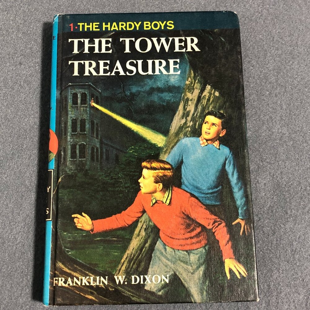 The Hardy Boys No.1-The Tower Treasure By Franklin W .Dixon 1987, HC
